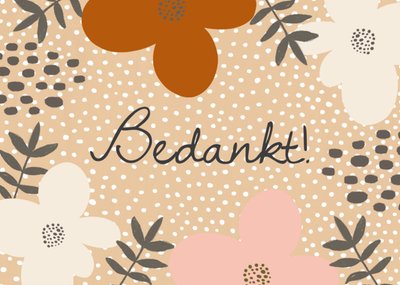 Bedankkaartjes | Tsjip | Bedankt