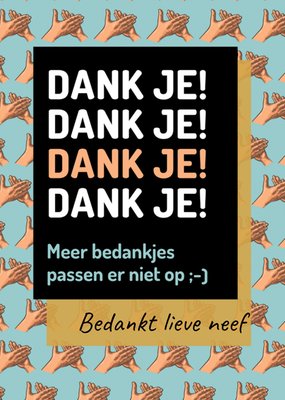 Love Repeat | Bedanktkaart | Neefje