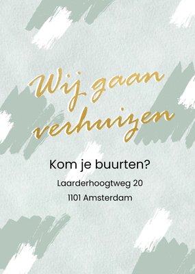 Greetz | Verhuiskaart | Neutraal