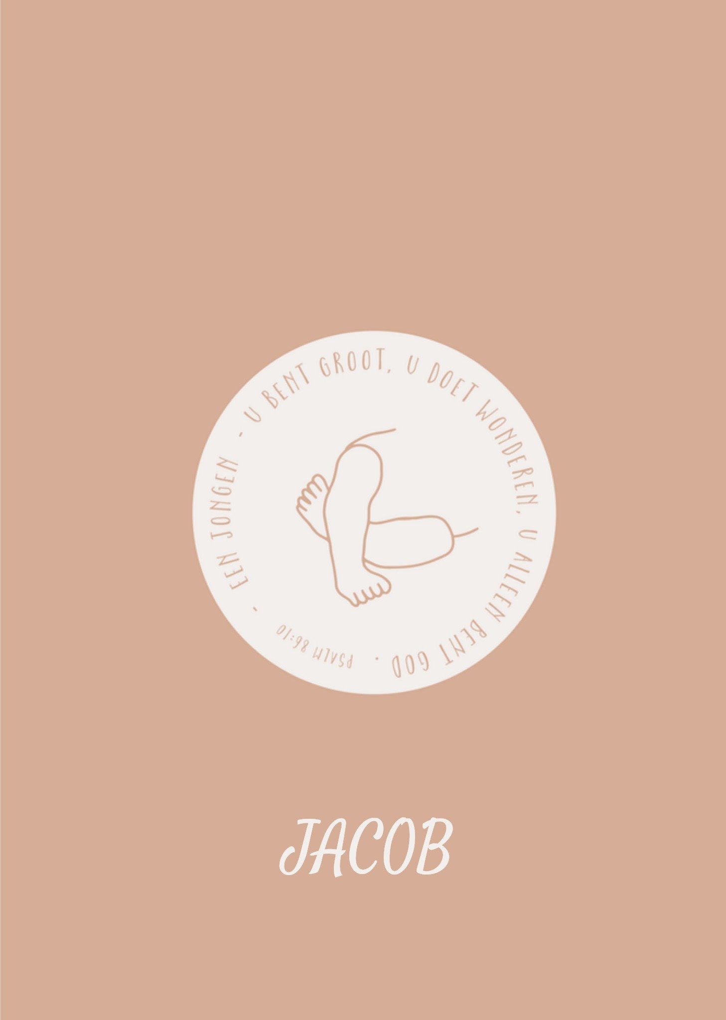 Dagelijkse Broodkruimels Geboortekaart U bent groot Jongen Kaart Dageliijkse Broodkruimels