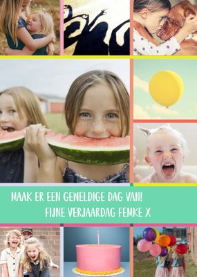 Greetz | Verjaardagskaart | fotokaart met naam