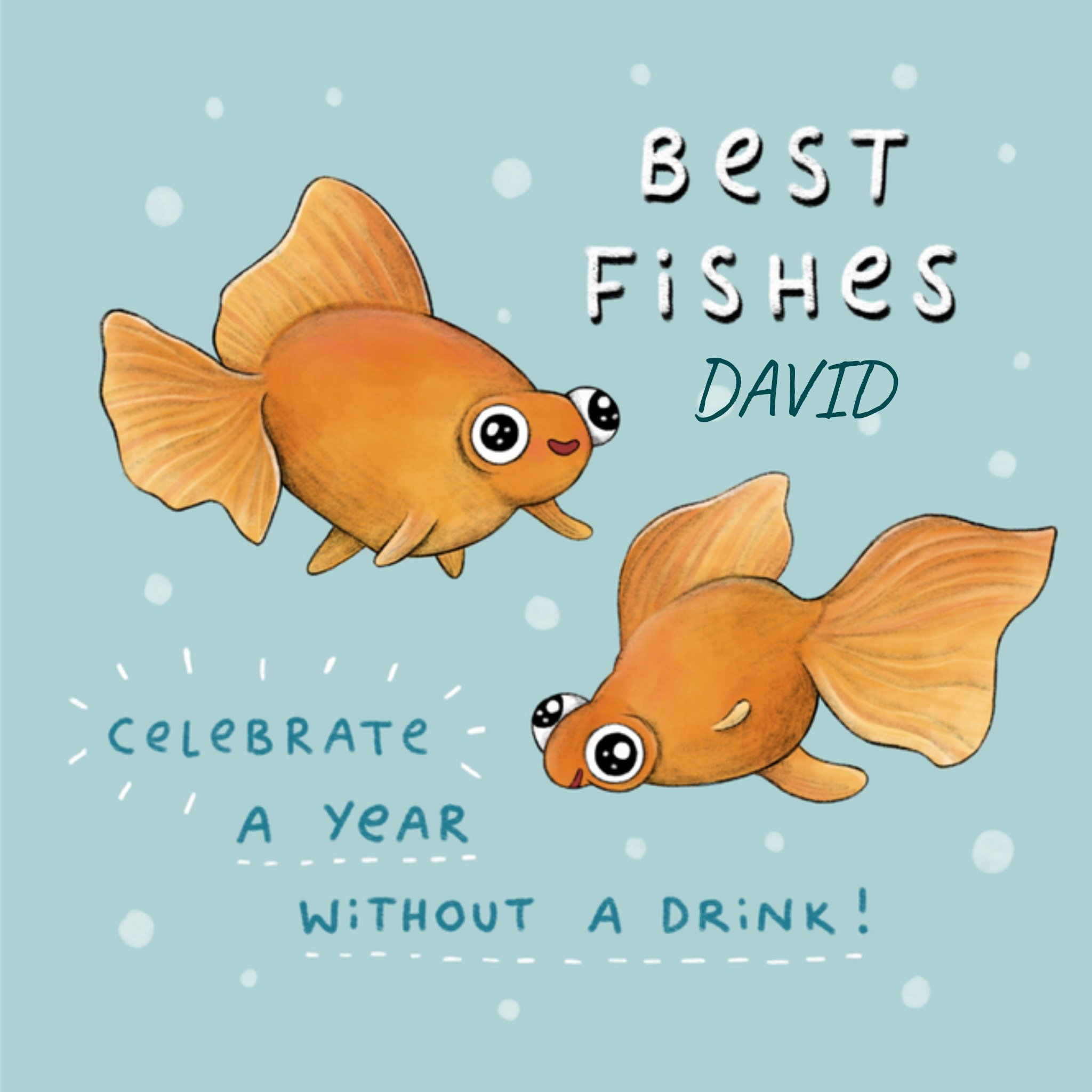 Denken aan kaart 1 jaar nuchter Vierkante Kaart Felt Studios