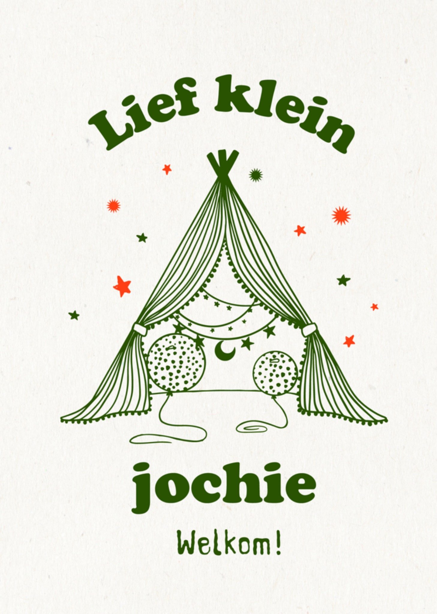 Geboortekaart lief klein jochie Kaart Greetz