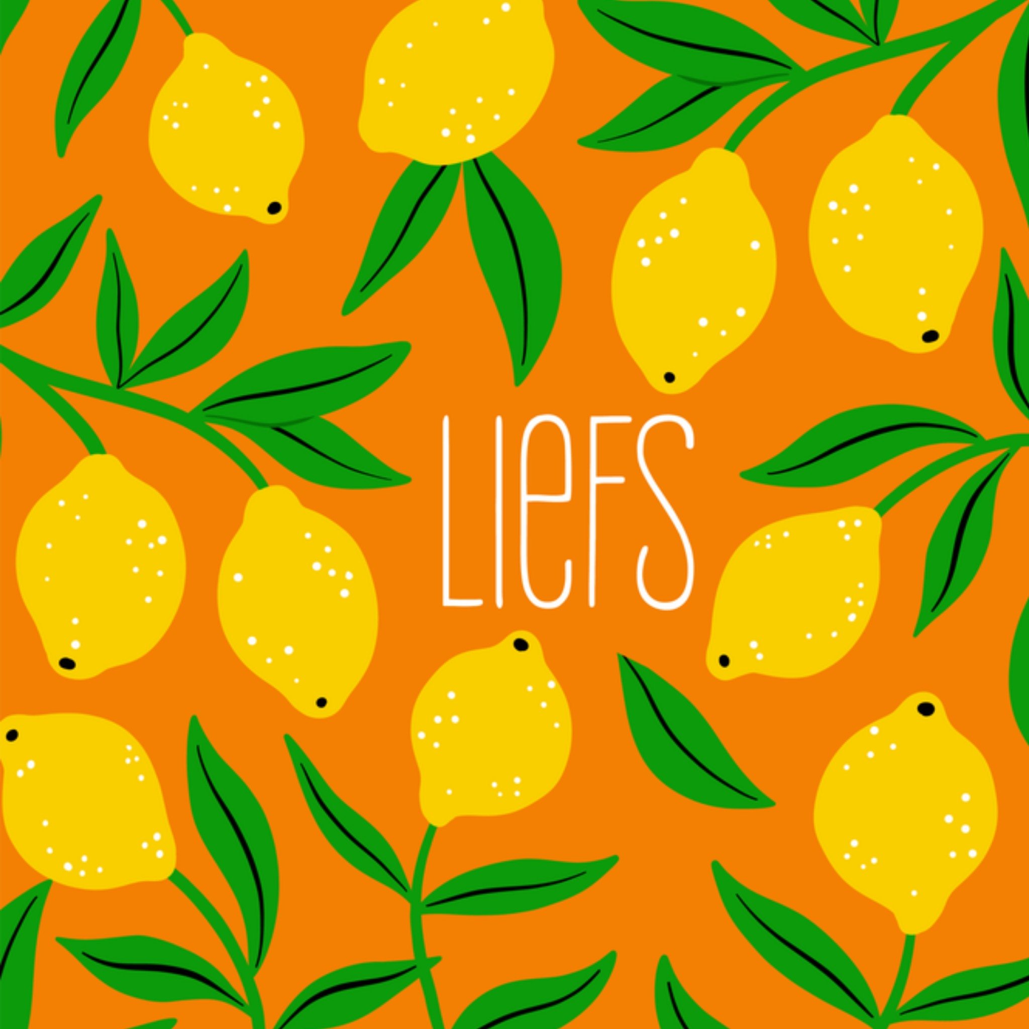Greetz Zomaar kaart Lemons Vierkant