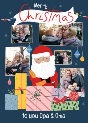 Greetz | Kerstkaart | Kerstman | Opa en Oma