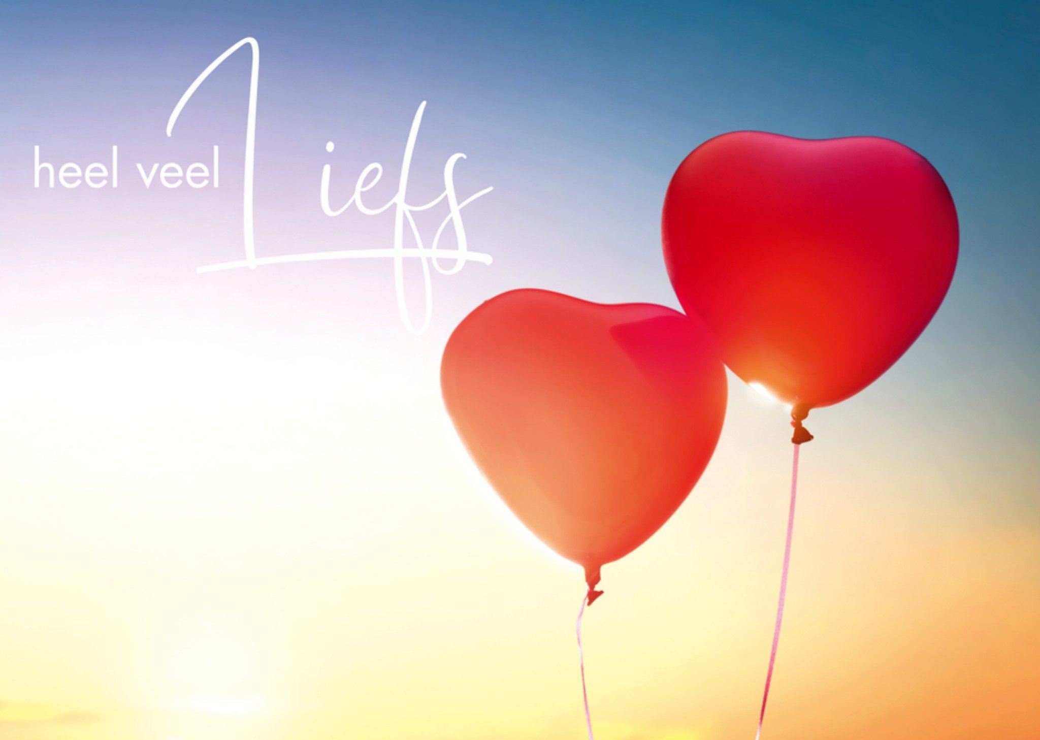 Sterkte kaart Veel liefs Kaart Paperclip