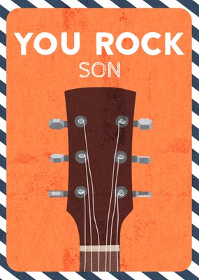 Greetz | Verjaardagskaart | You rock son