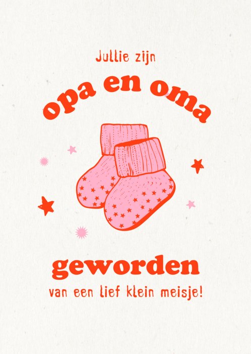 Greetz | Geboortekaart | opa en oma geworden