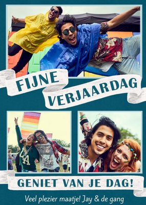 Foto Collage Maatje Verjaardag Kaart