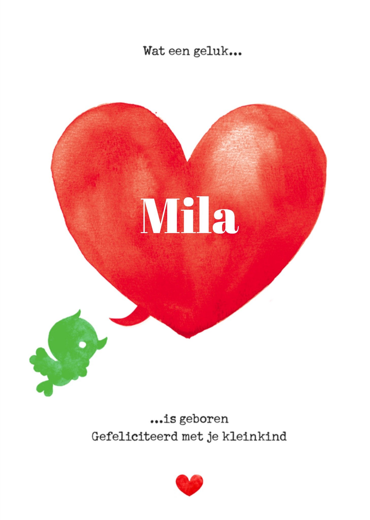 Geboortekaart Kleinkind Kaart Bright Spot