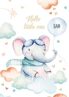 TMS | Geboortekaart | Hello little one