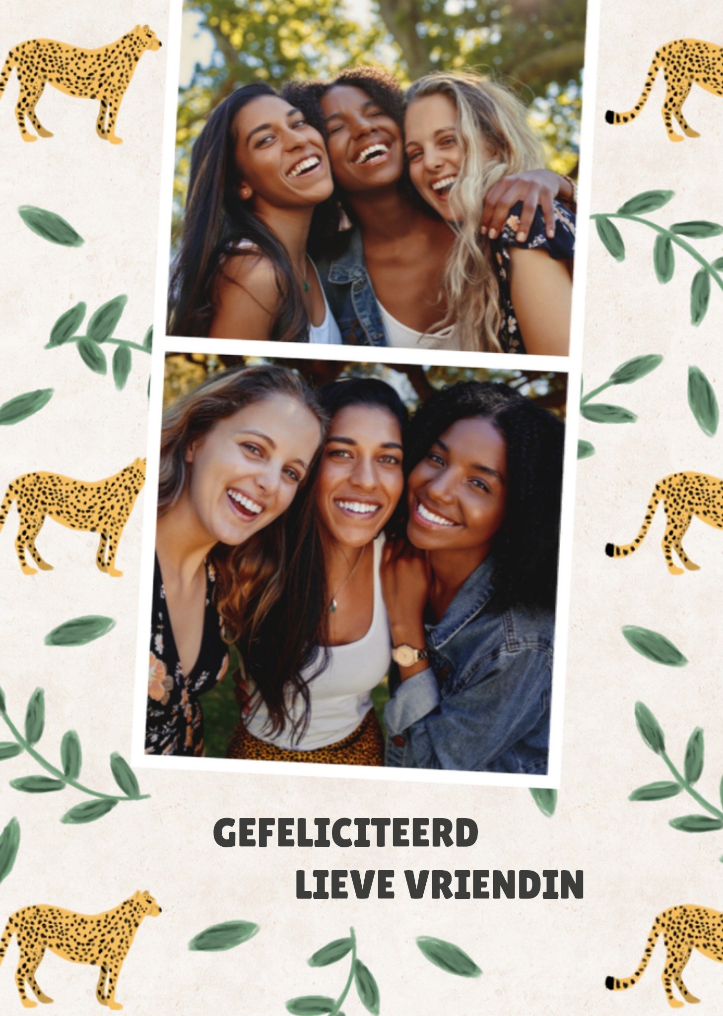 Verjaardagskaart Gefeliciteerd Greetz