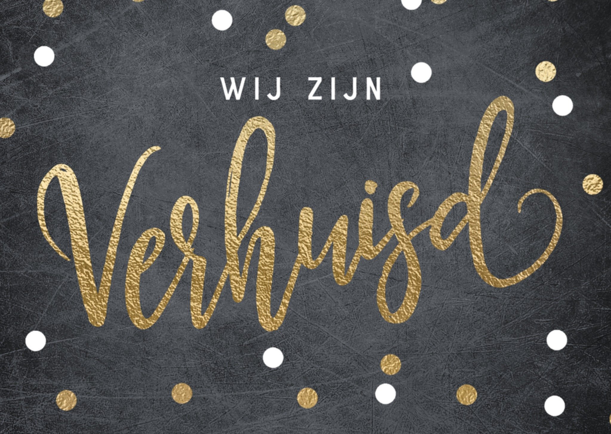 Verhuisd Kaart Luckz