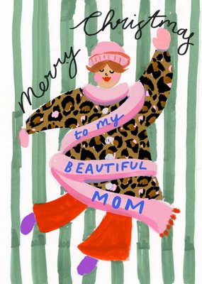 Eleanor Bowmer | Kerstkaart | To my beautiful mom