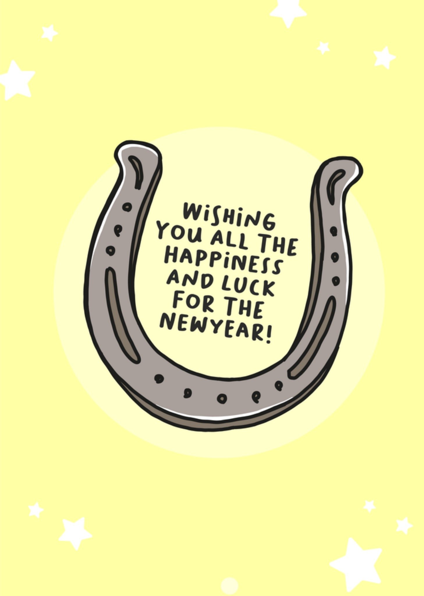 Nieuwjaarskaart Geluk Kaart Liefs Jansje