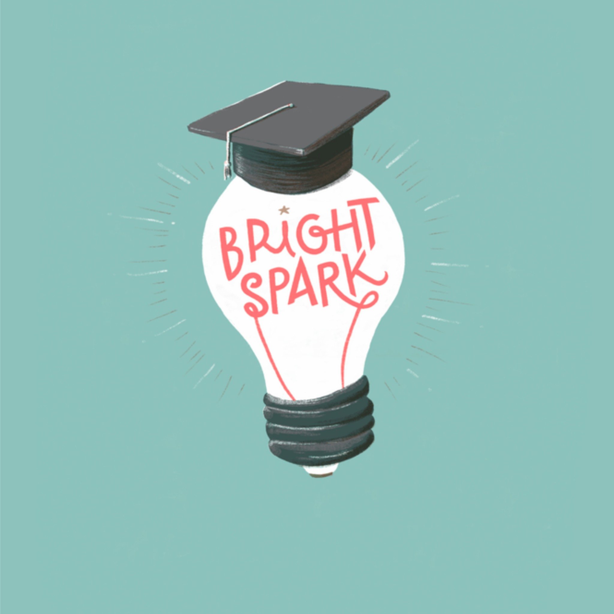 Geslaagd kaart Gloeilamp Vierkante Kaart UK Greetings