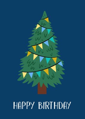 Greetz | Kerstkaart | kerstboom | verjaardag