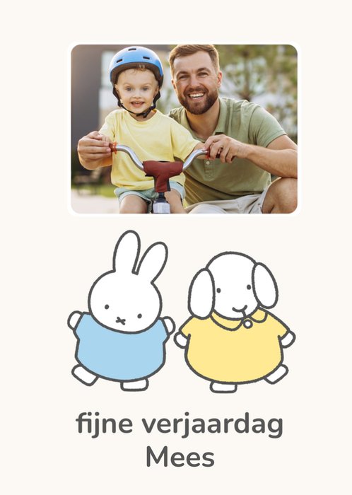 Miffy | Verjaardagskaart | Fijne veraardag