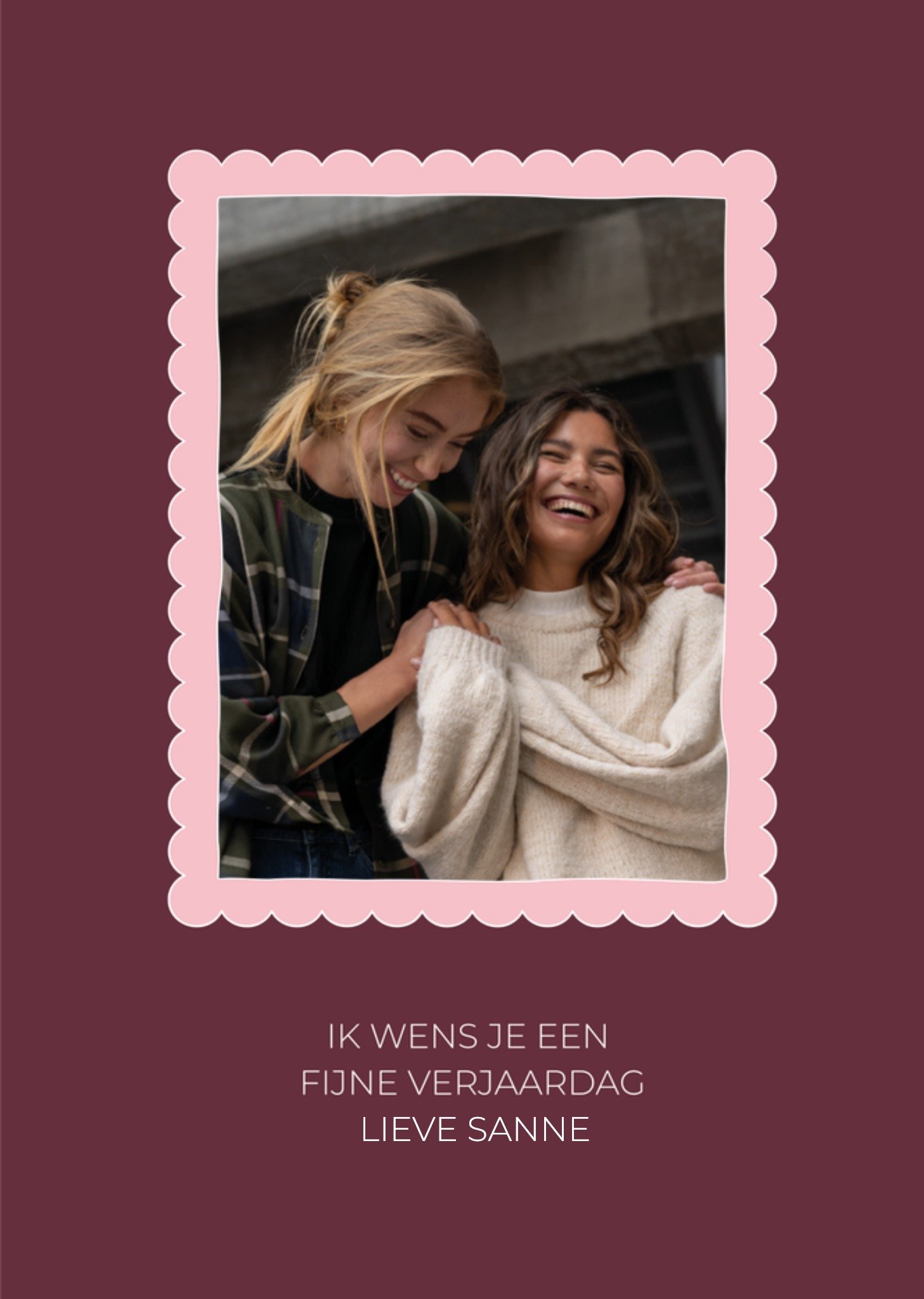 Zusss Verjaardagskaart Ik wens je een fijne verjaardag Standard Card