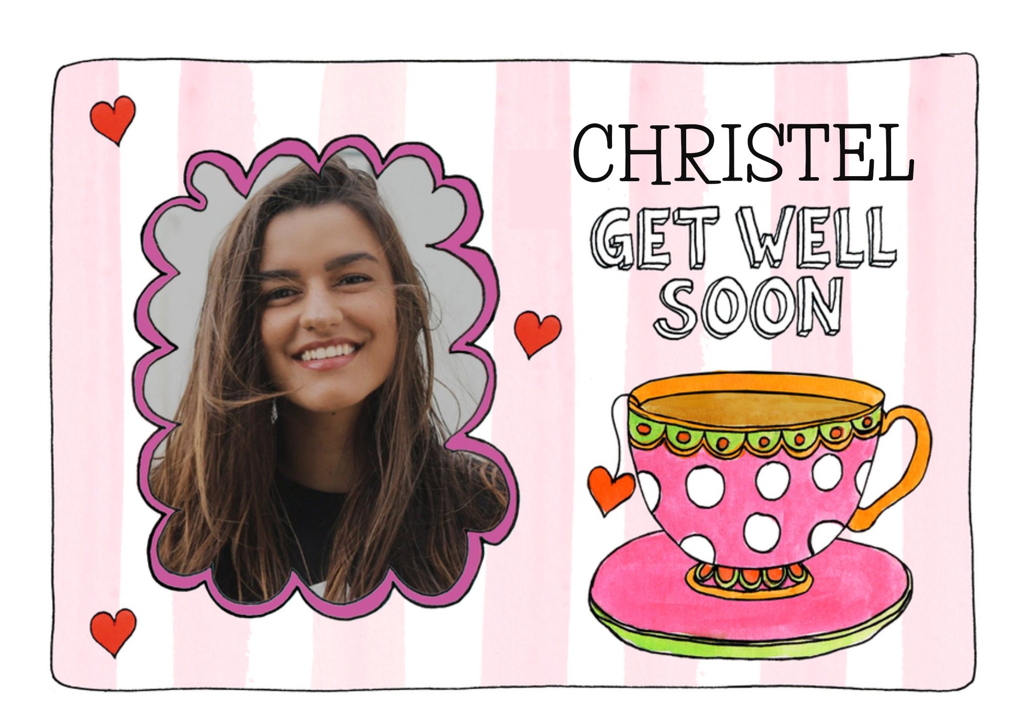 Beterschapskaart Get well soon Kaart Sandysign