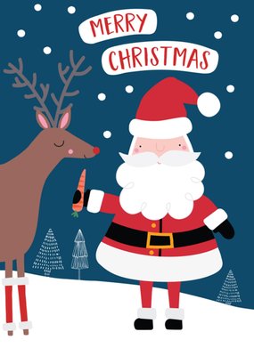 Natalie Alex | Kerstkaart | Kerstman