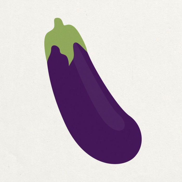 Greetz | Valentijnskaart | Aubergine emoji