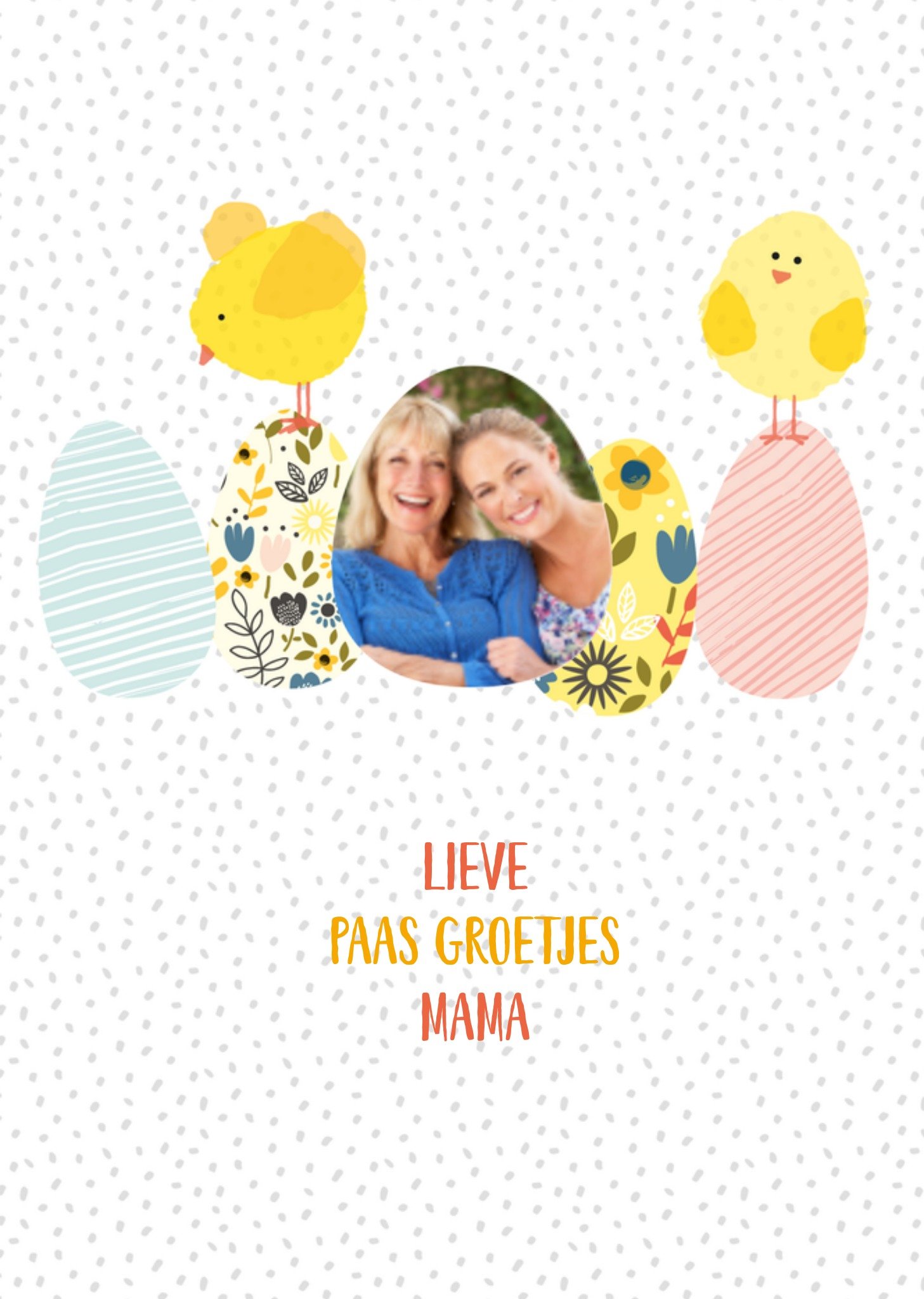 Paaskaart fotokaart mama Kaart TMS