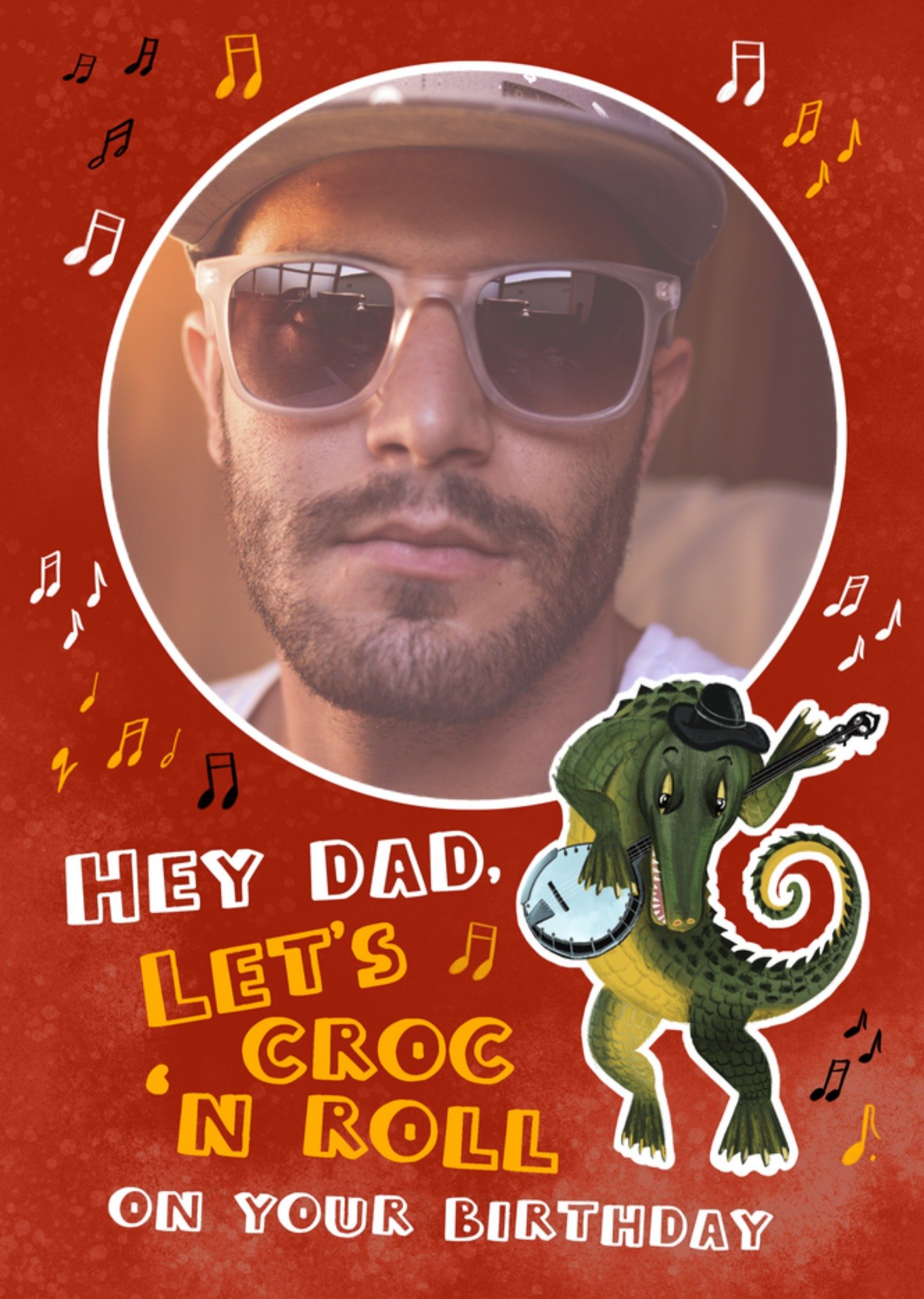 Patricia Hooning Verjaardagskaart Met foto Dad Kaart Fishuals