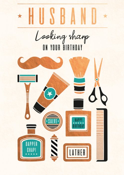 Abacus | Verjaardagskaart | barbier