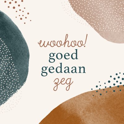 Papercute | Geslaagdkaart | Woohoo goed gedaan zeg