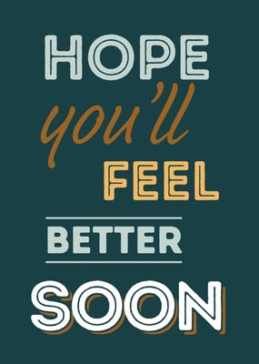Greetz | Beterschapskaart | Feel better soon