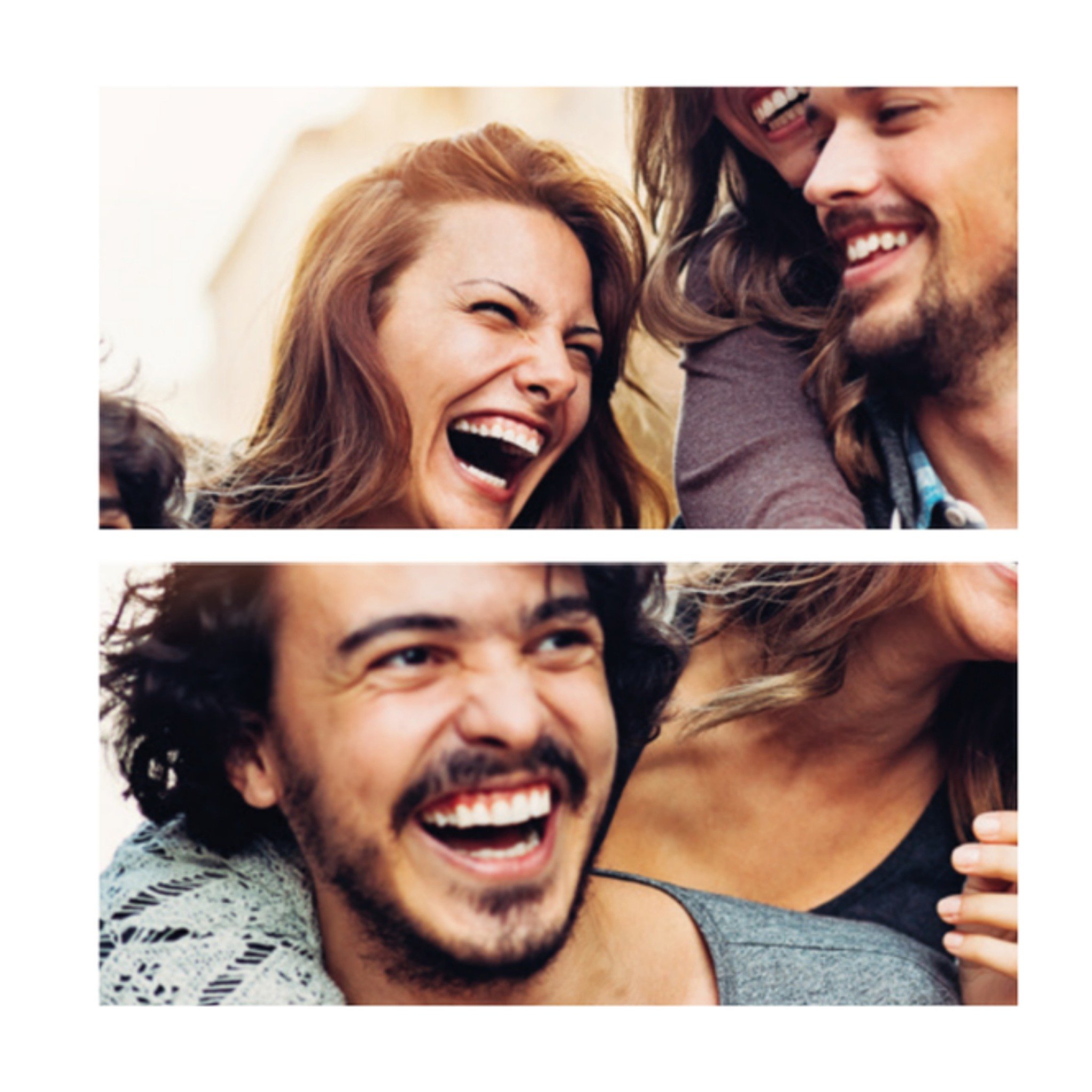 Greetz Vriendschapskaart collage Vierkant