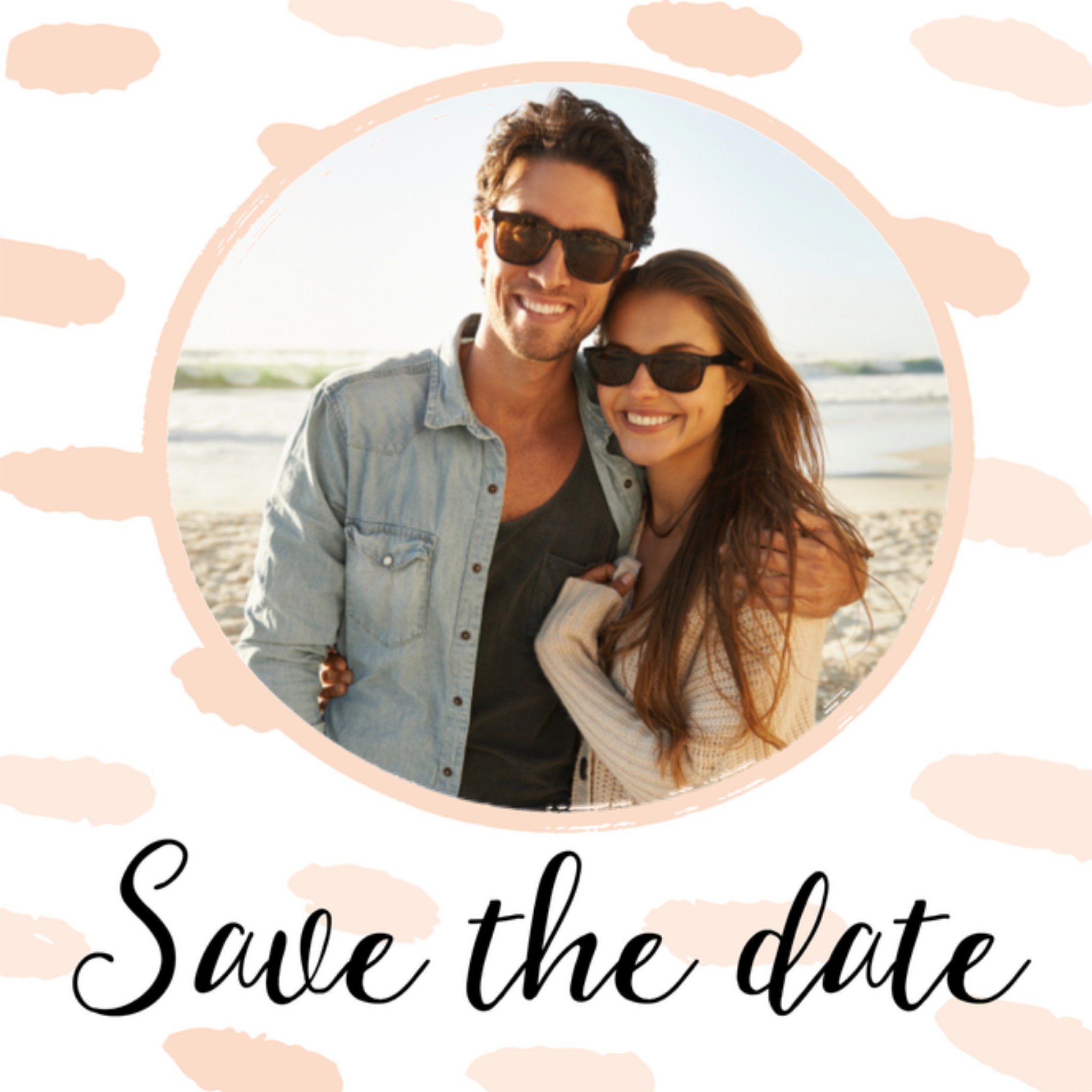 Greetz Save the date fotokaart Vierkant