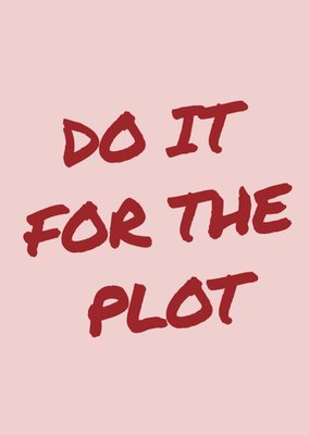 Greetz | Future Me | Zomaar kaart | Do it for the plot