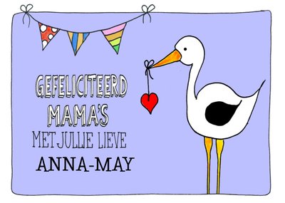 Sandysign | Geboortekaart | Mama's