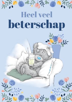 Me to You | Beterschapskaart | Tatty Teddy | Bloemen