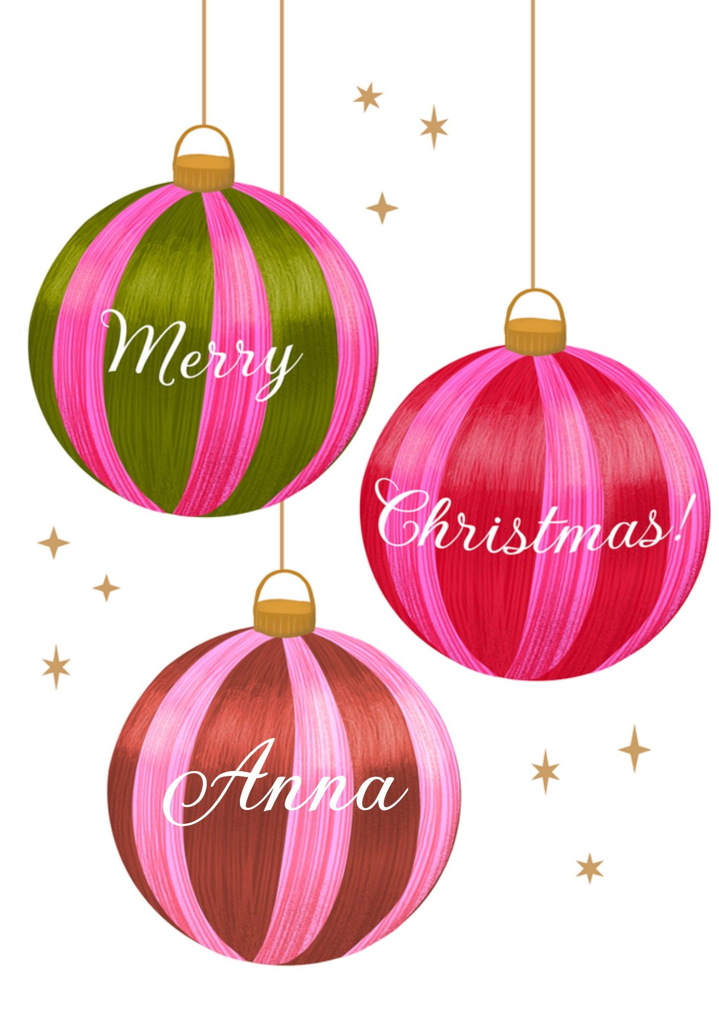 Tsjip Kerstkaart Merry christmas Standard Card