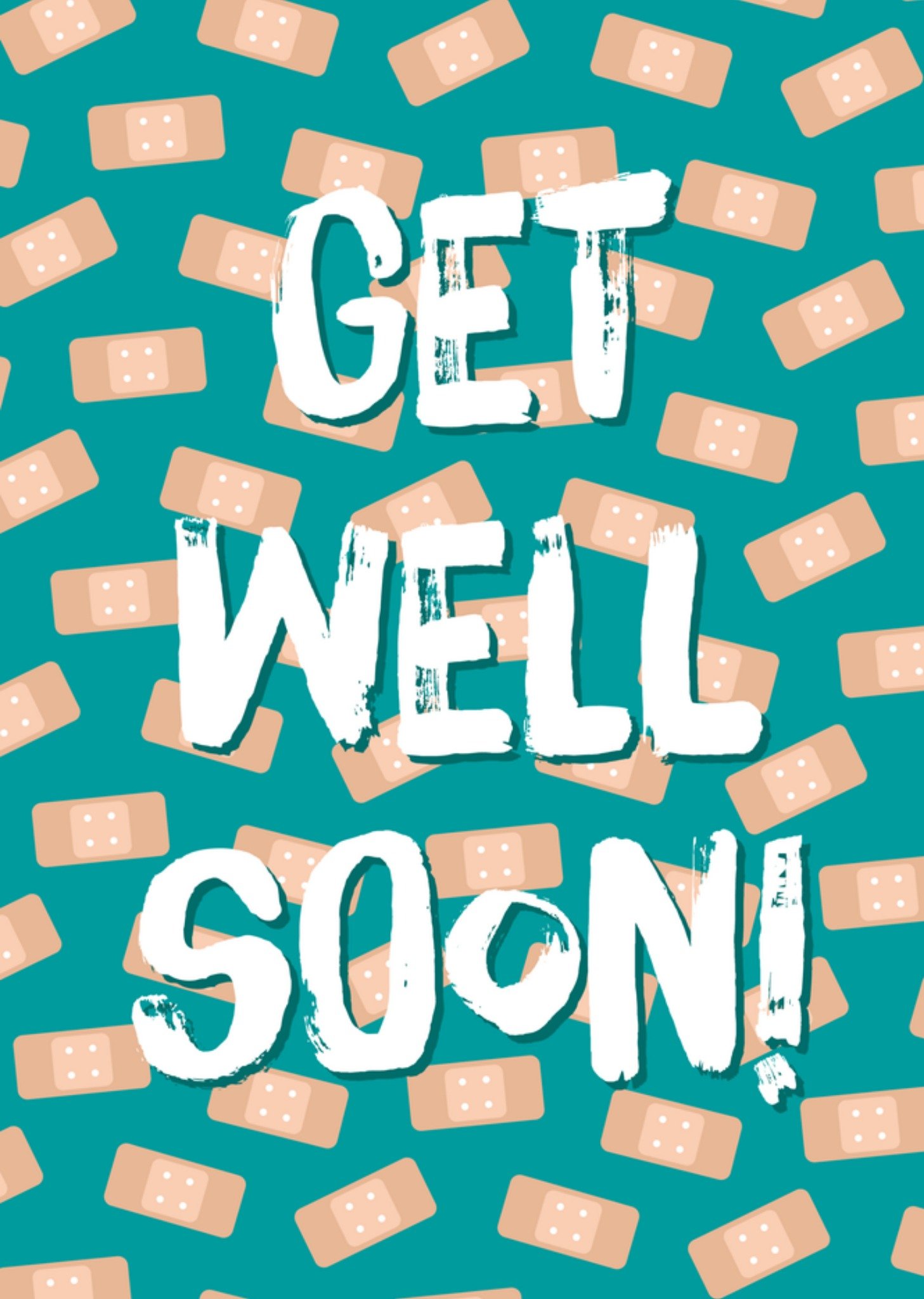 Beterschapskaart pleister Kaart Greetz