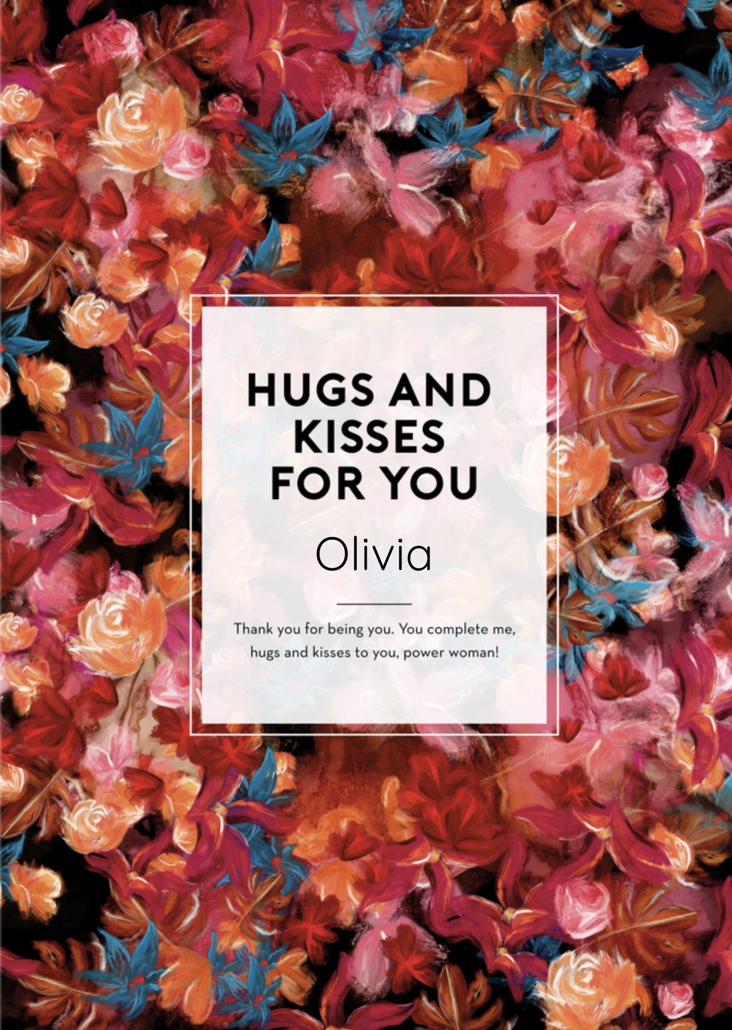 Denken aan kaart Power Vrouw Kaart The Gift Label