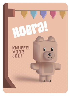 Greetz | Verjaardagskaart | beertje | knuffel