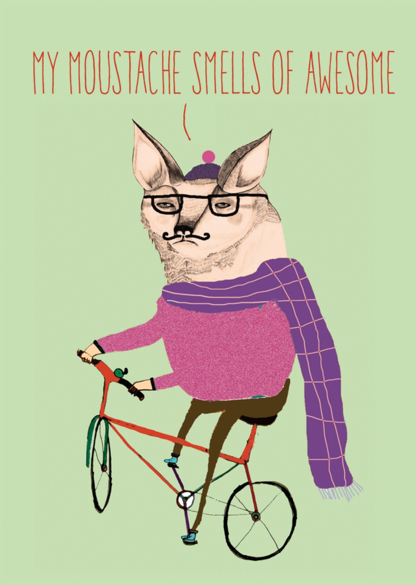 Verjaardagskaart illustratie Kaart Brainbox Candy