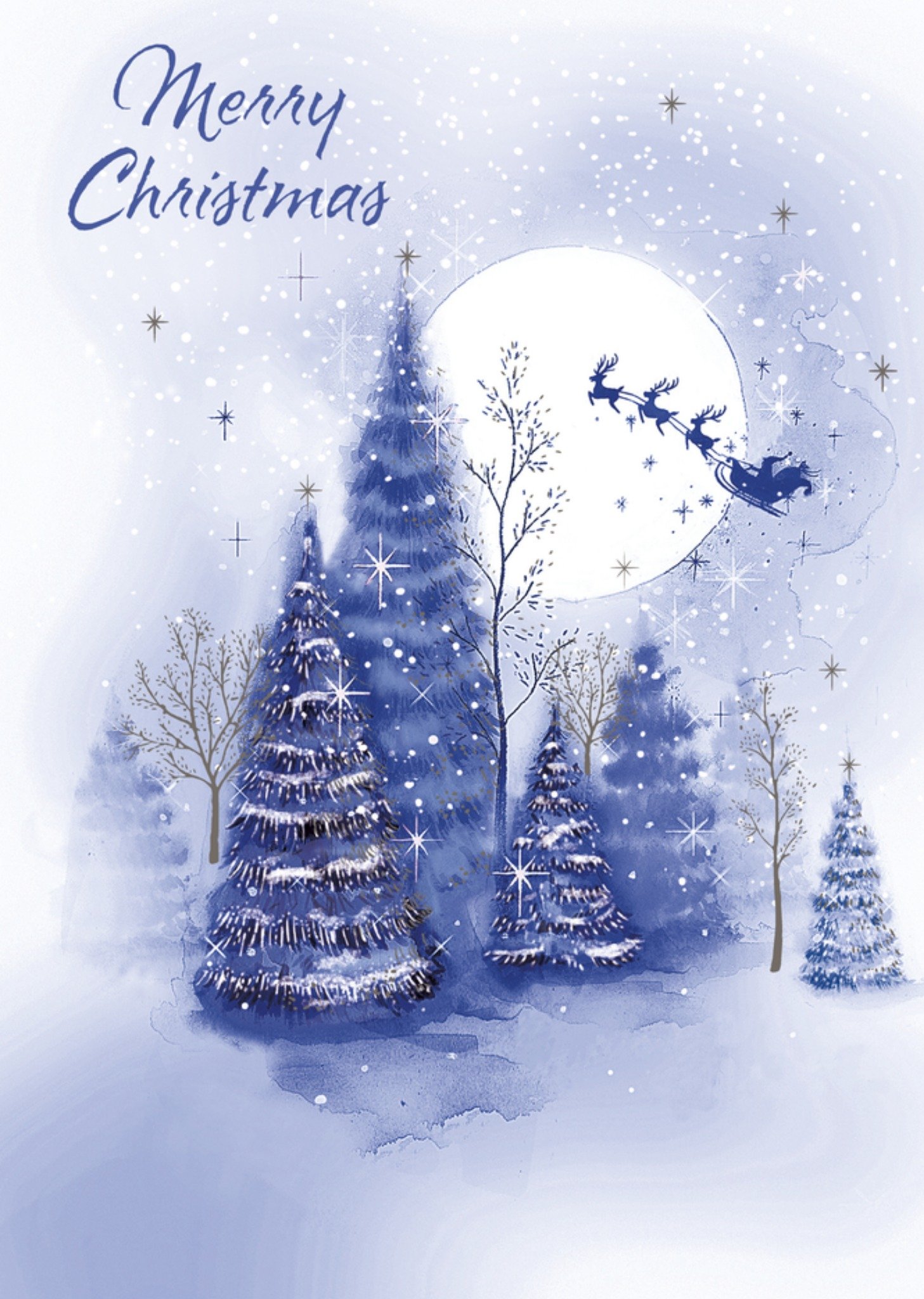 Kerstkaart Kerstboom UK Greetings