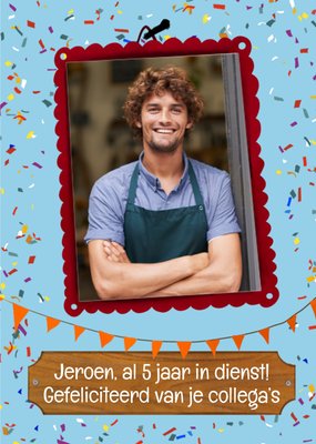 Greetz | Werk jubileum kaart | Gefeliciteerd