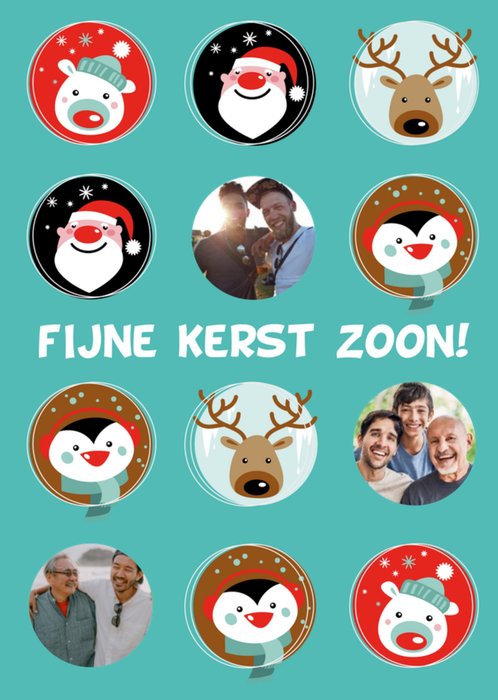 Paperclip | Kerstkaart | Rondjes