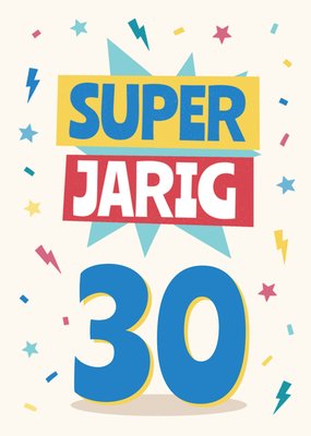 Super Jarig Verjaardag Kaart