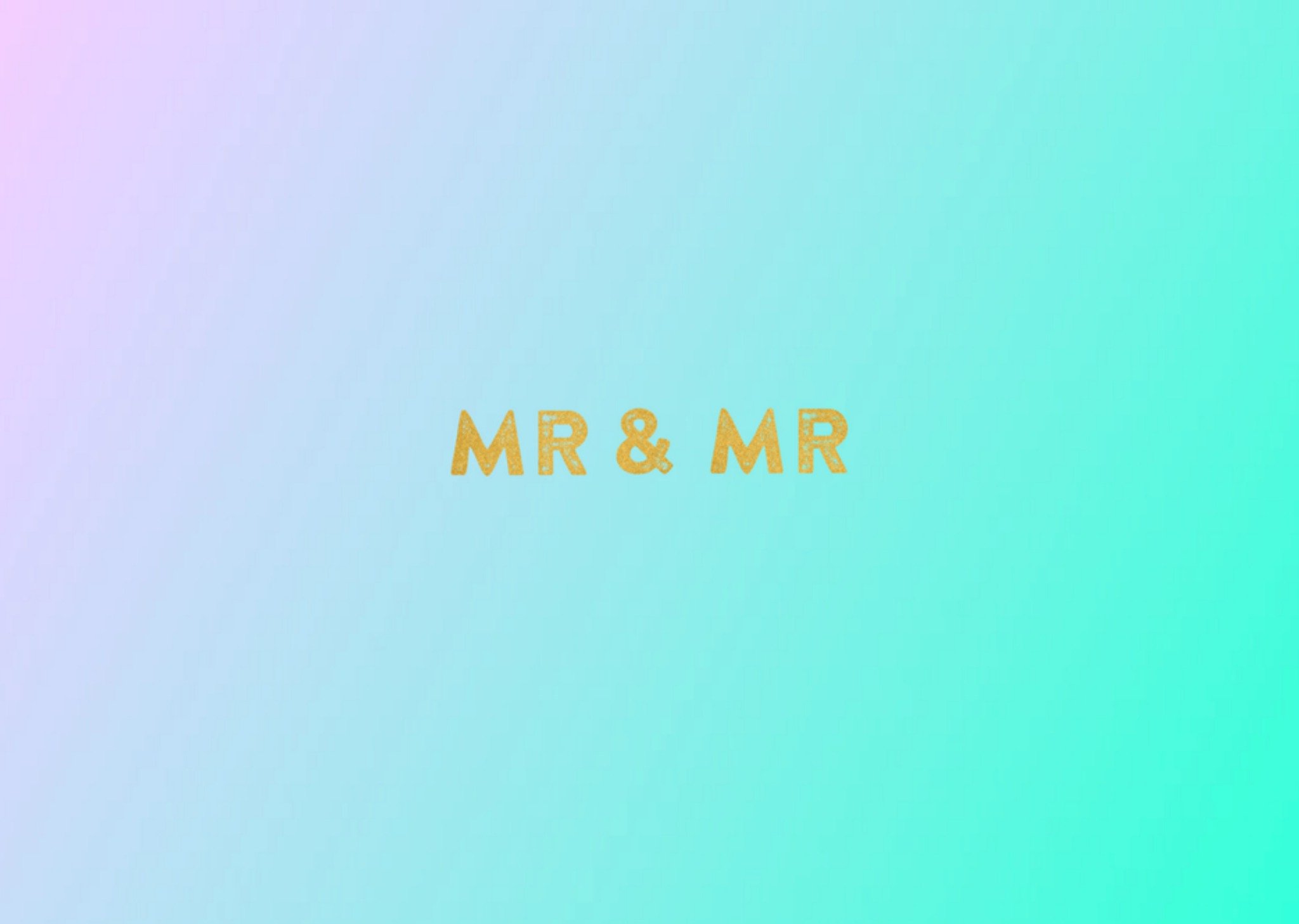 Greetz Pride kaart mr mr Standard Card