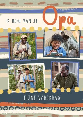 Greetz | Vaderdagkaart | Ik hou van je opa fijne vaderdag
