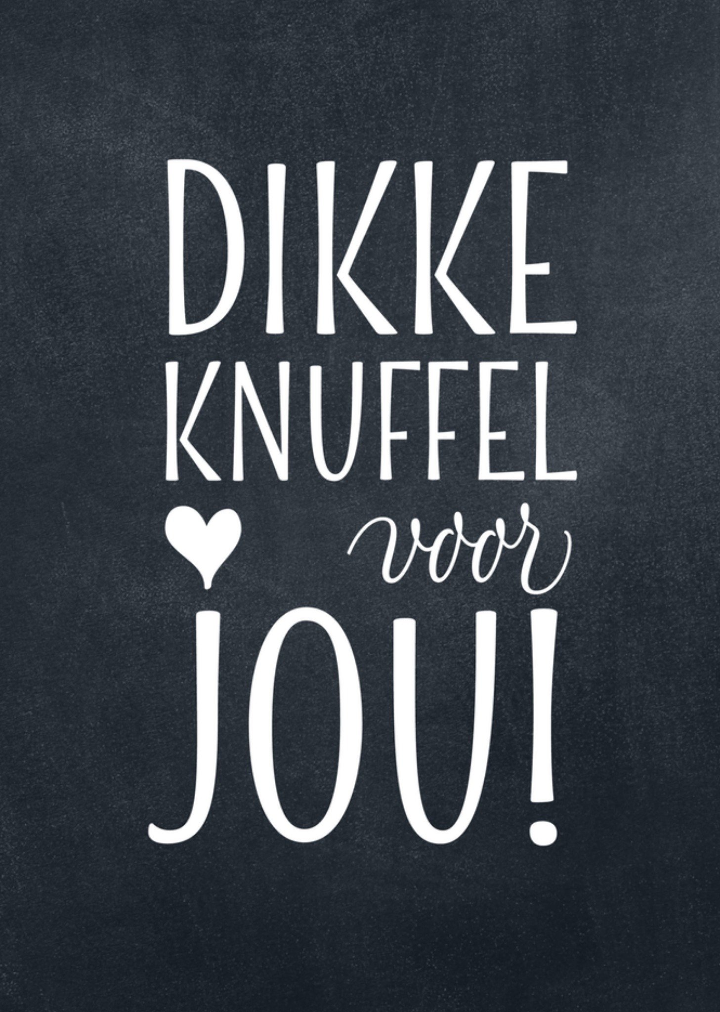 Beterschapskaart Dikke knuffel Kaart Luckz