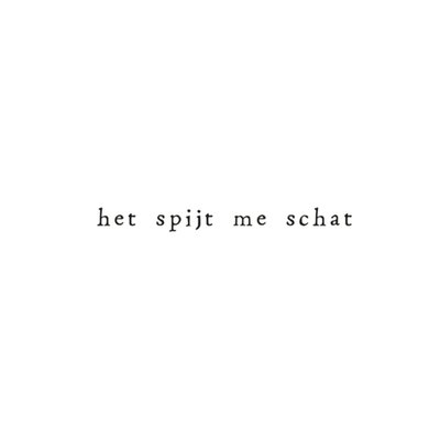 IKPAKJEIN | Sorry kaart | het spijt me schat