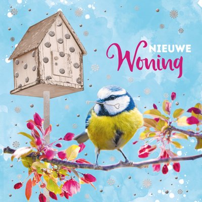 TMS | Nieuwe woning kaart | vogeltje